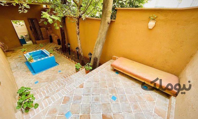 آپارتمان مدرن ۷۳ متری مجیدیه با حیاط سنتی اختصاصی