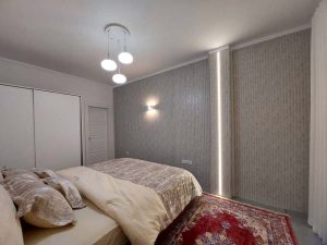 اجرای ترمو فریم طوسی برای دیوار اتاق خواب